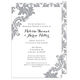 Light Grey Damask Invitations Image 6 of 7